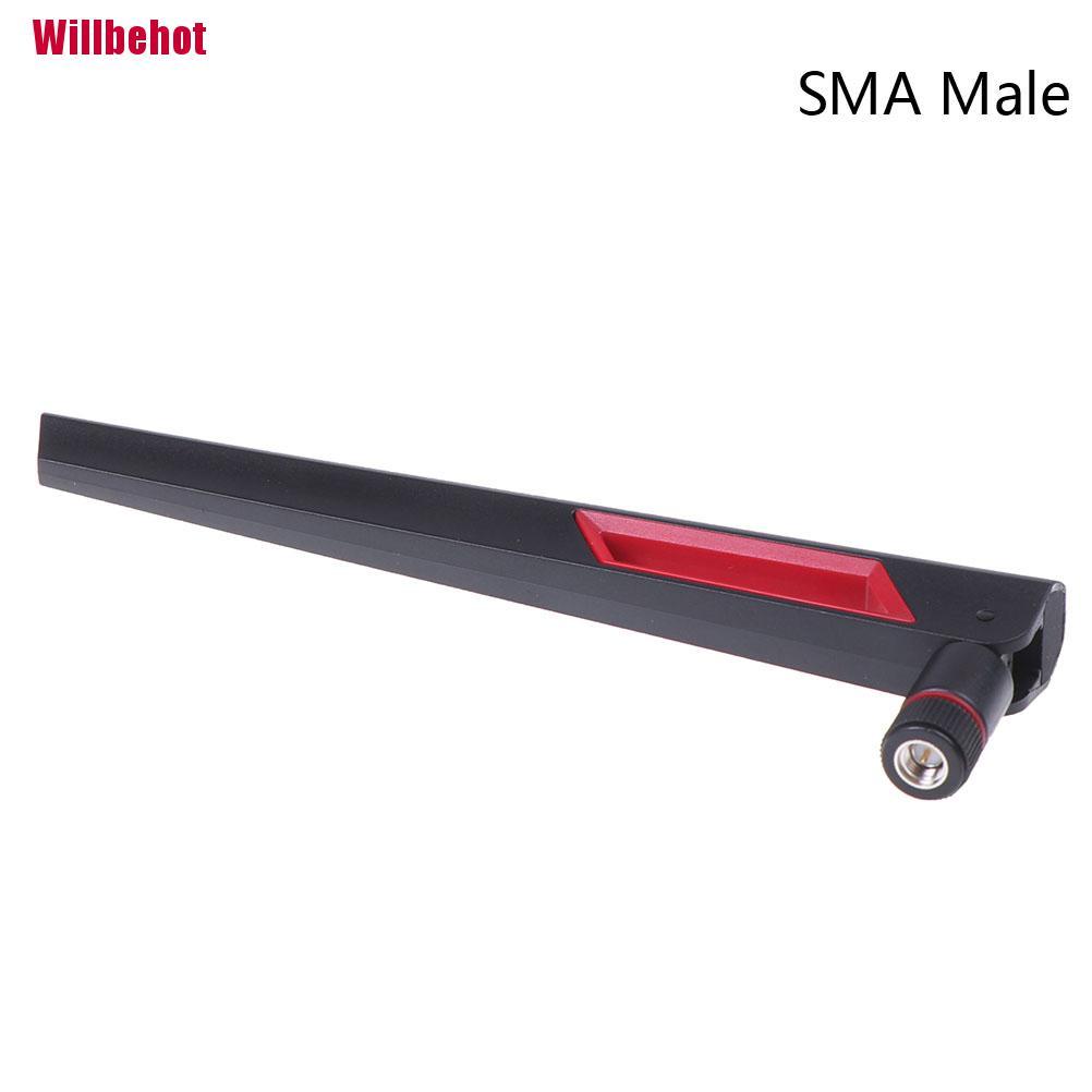 [Willbehot] 1Pc 2.4G/5.8G 10Dbi Dual Band Wifi Antenna Rp-Sma Universal Antenna Amplifier [Hot]