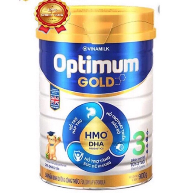 Sữa Optimum gold HMO 3 900g