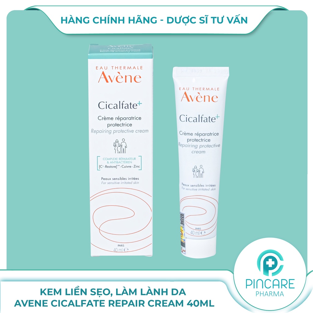 Kem dưỡng phục hồi da Avene Cicalfate Repair Cream 40ml - Hàng chính hãng - Nhà thuốc PinCare