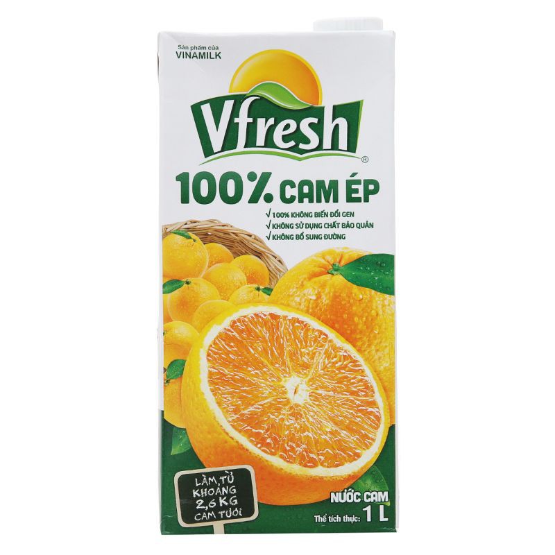 Nước Ép Vfresh Hộp 1L các loại