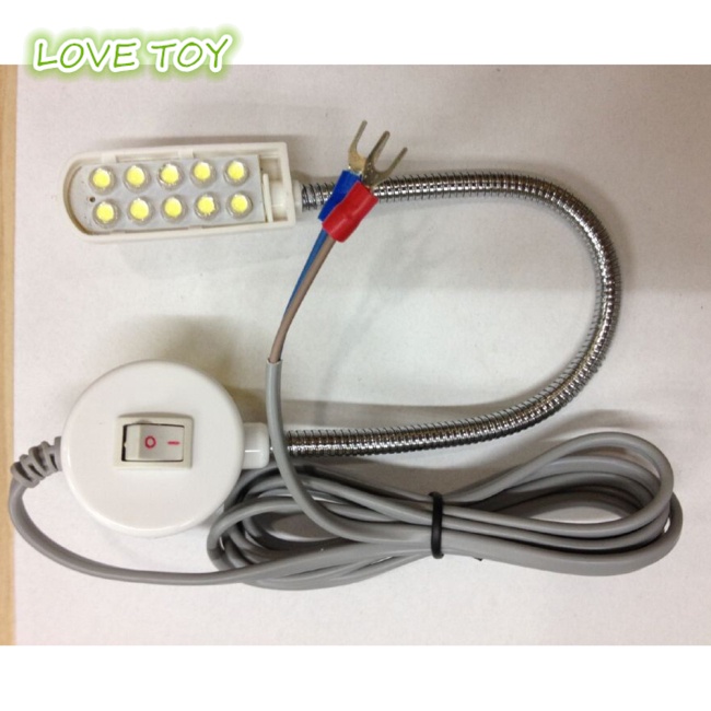 Đèn LED 10 bóng cổ ngỗng gắn máy may