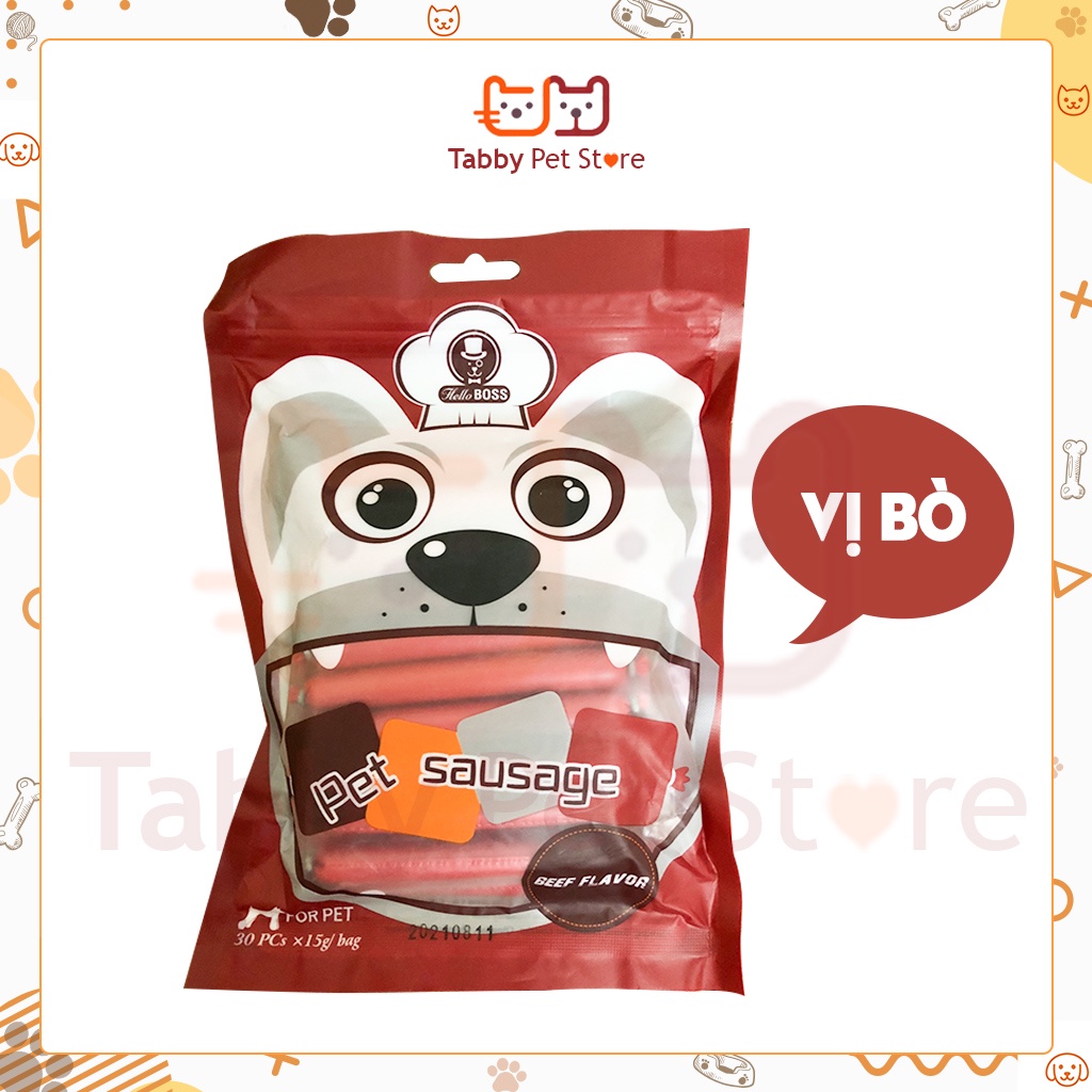 Xúc xích cho chó mèo thú cưng TAOTAOPET chính hãng Tabby Pet Store