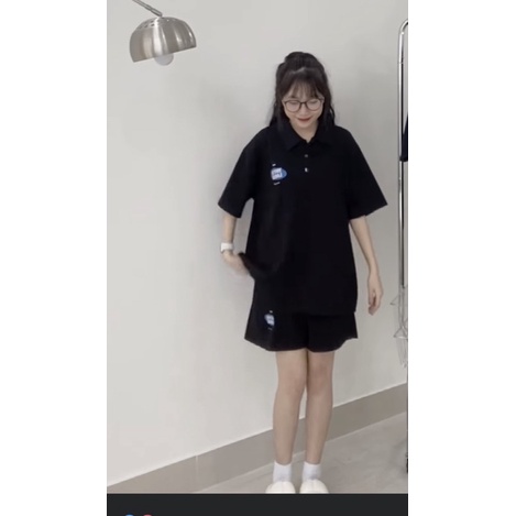 Bộ polo logo nhỏ TTB876