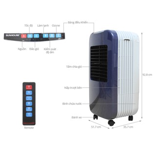 Quạt điều hòa Sunhouse SHD7725