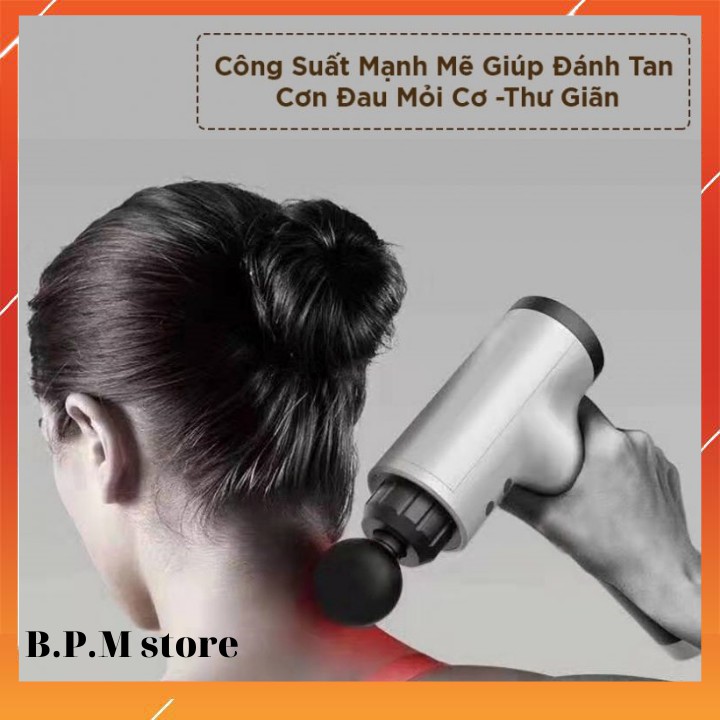 Máy massage cầm tay massage cầm tay giãn cơ FASCIAL GUNhàng chuẩn