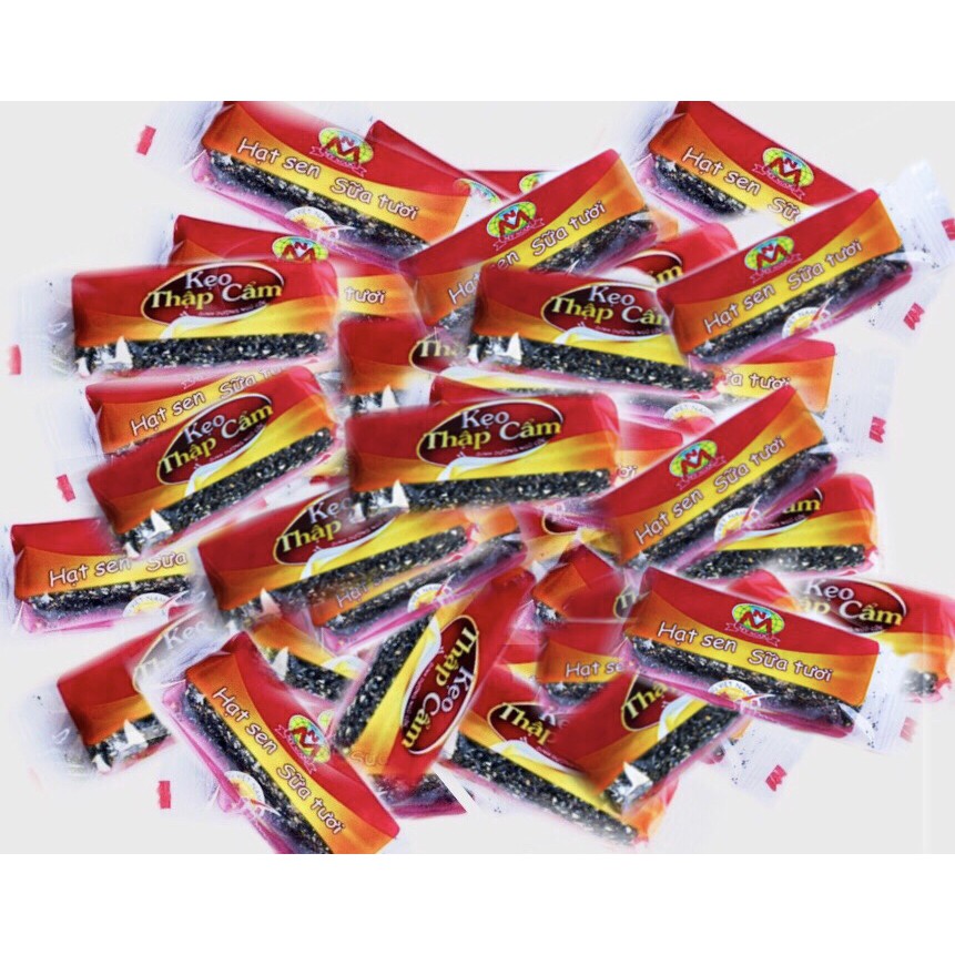MỸ NGỌC _ 170g Kẹo THẬP CẨM HẠT SEN SỮA TƯƠI D170 - Cereal Candy with Milk 170g
