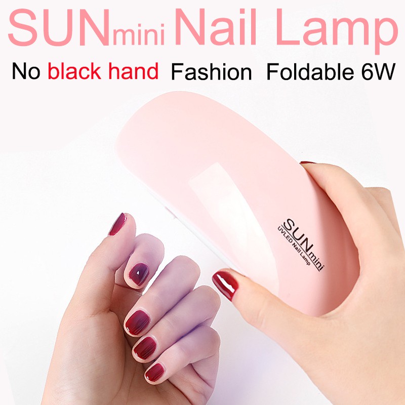 Đèn Led UV Sấy Khô Sơn Móng Tay 6W