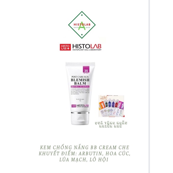 [Histolab] Kem chống nắng dạng nền BB Blemish balm