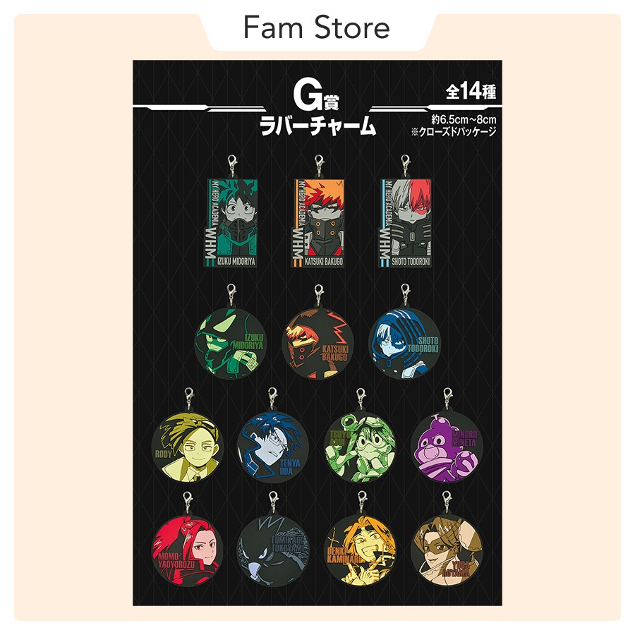 Móc khóa My Hero Academia World Heroes Mission