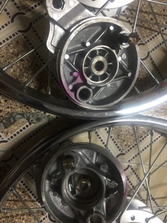 Cặp bánh căm zin honda