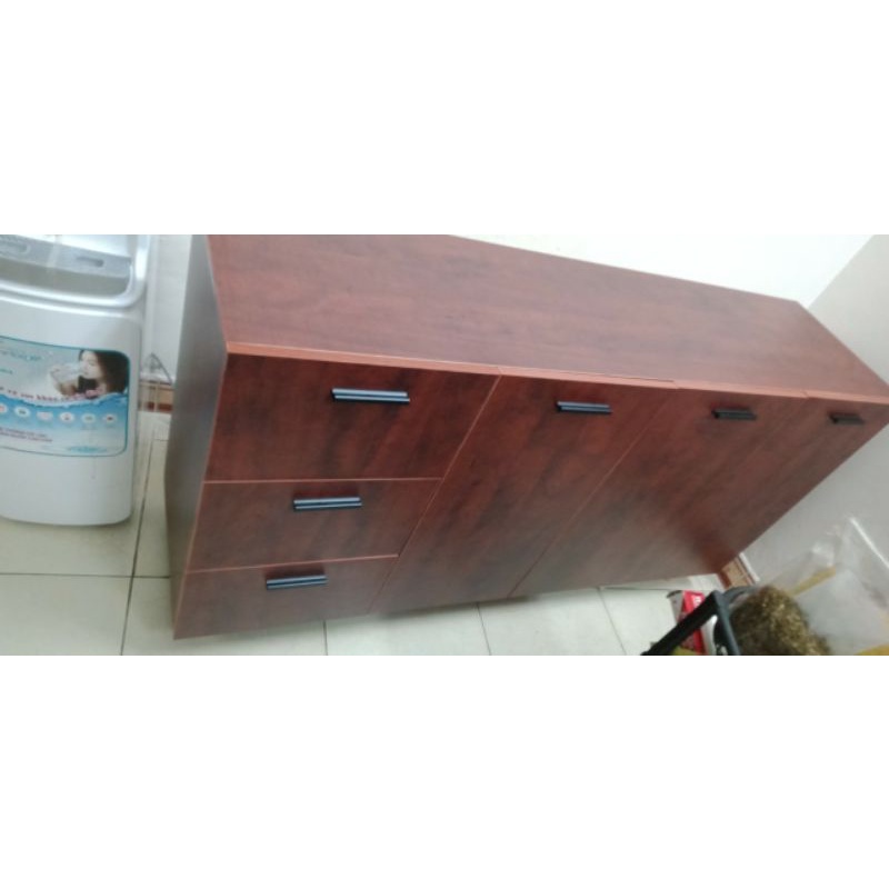Tủ gỗ đa năng C80, D1500cm, sâu 40cm