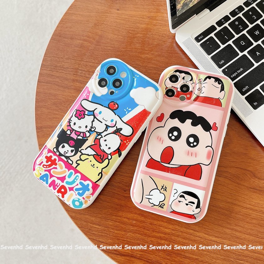 Ốp Điện Thoại Mềm In Hoạt Hình Câu Chuyện Vui Nhộn Cho iPhone 14 13 12 11 Pro Max X XR Xs Max 8 7 6 6s Plus SE 2020