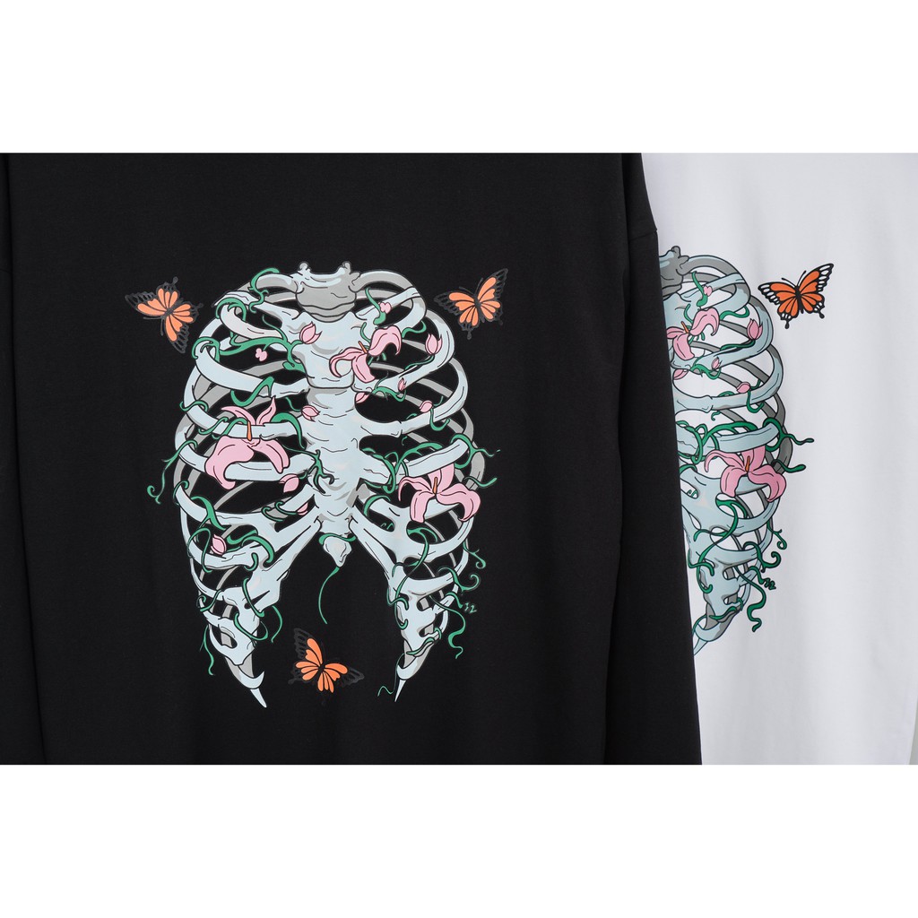 Áo T-shirt dài tay RIB BONE | BigBuy360 - bigbuy360.vn