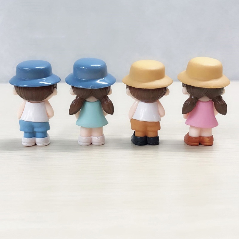 Trang Trí Ô Tô Bàn Làm Việc Phòng Khách Cặp Đôi Học Sinh Siêu Cute - Phụ Kiện Decor Xe Hơi Hitechlife Cao Cấp Giá Rẻ