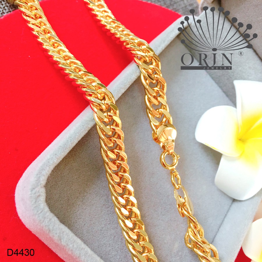 Dây chuyền xích, dây phen lật nam nữ lớn bền màu cao cấp Orin D4430