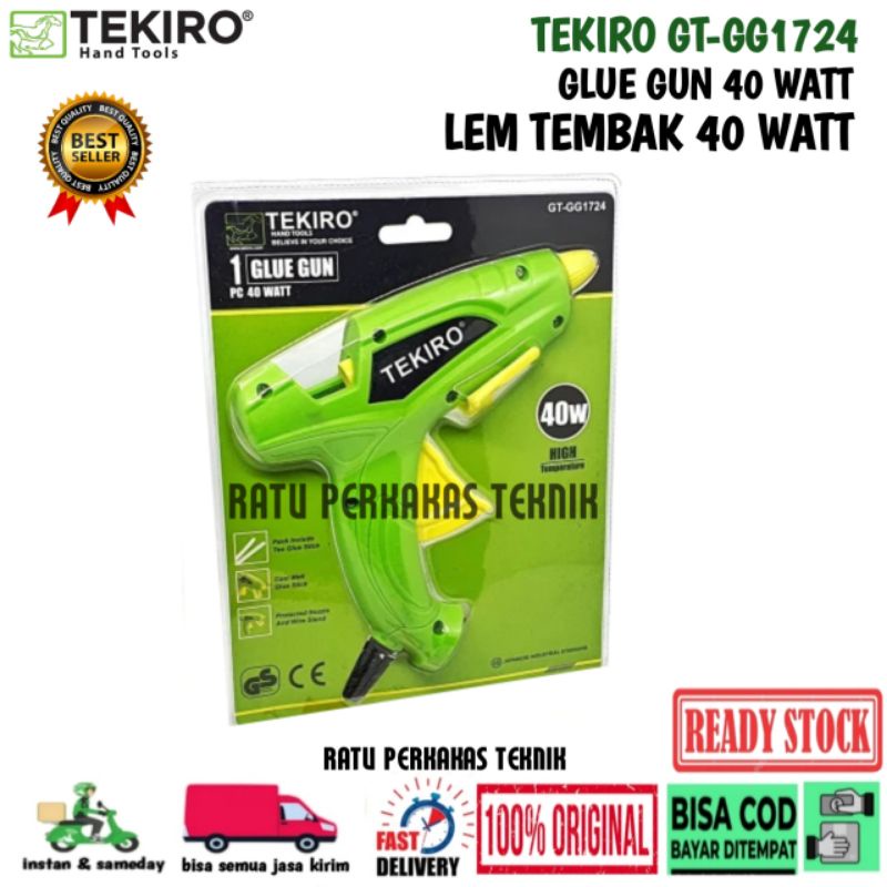 Súng Bắn Keo 40W TEKIRO GT-G1724 40W 40W Chất Lượng Cao