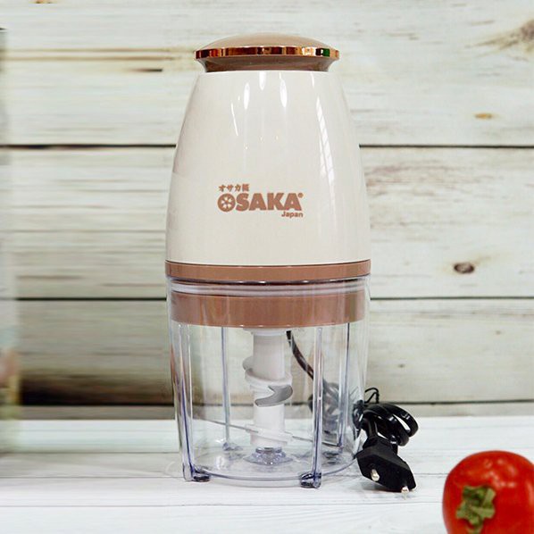 Máy xay thịt công suất 350W dung tích 700ML, Máy xay cầm tay mini xay thịt, chả cá đăng siêu tốc tiện lợi