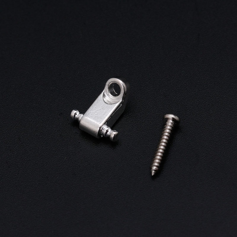 1 Cặp Khóa Dây Đàn Guitar Điện Màu Bạc Siêu Bền Tiện Dụng