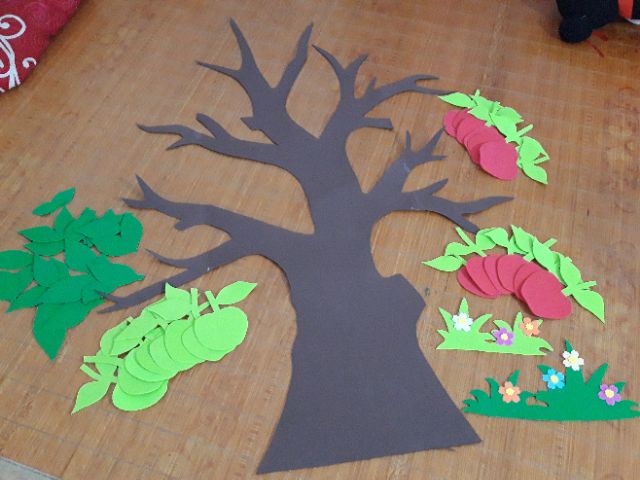 Cây 1m2 ghép rời trang trí lớp | BigBuy360 - bigbuy360.vn