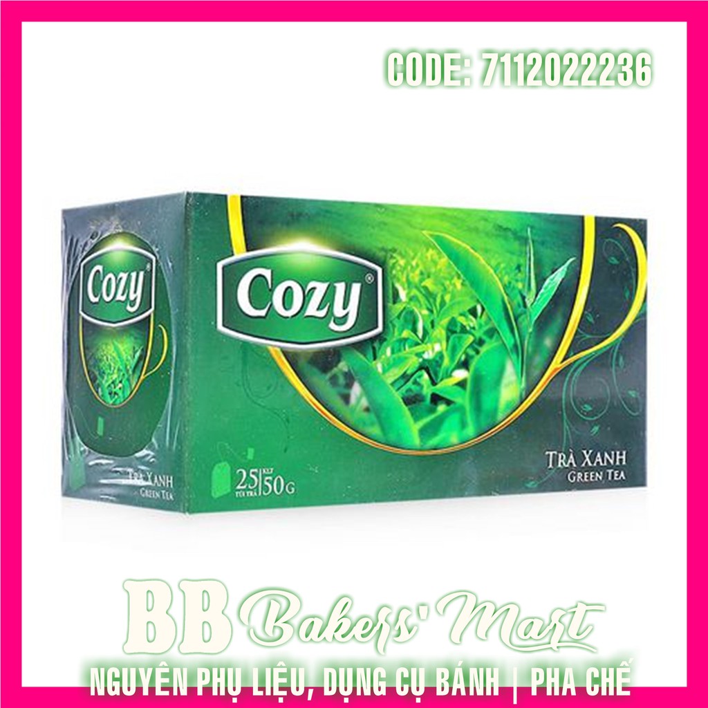 Trà XANH COZY túi lọc - Hộp 25 gói