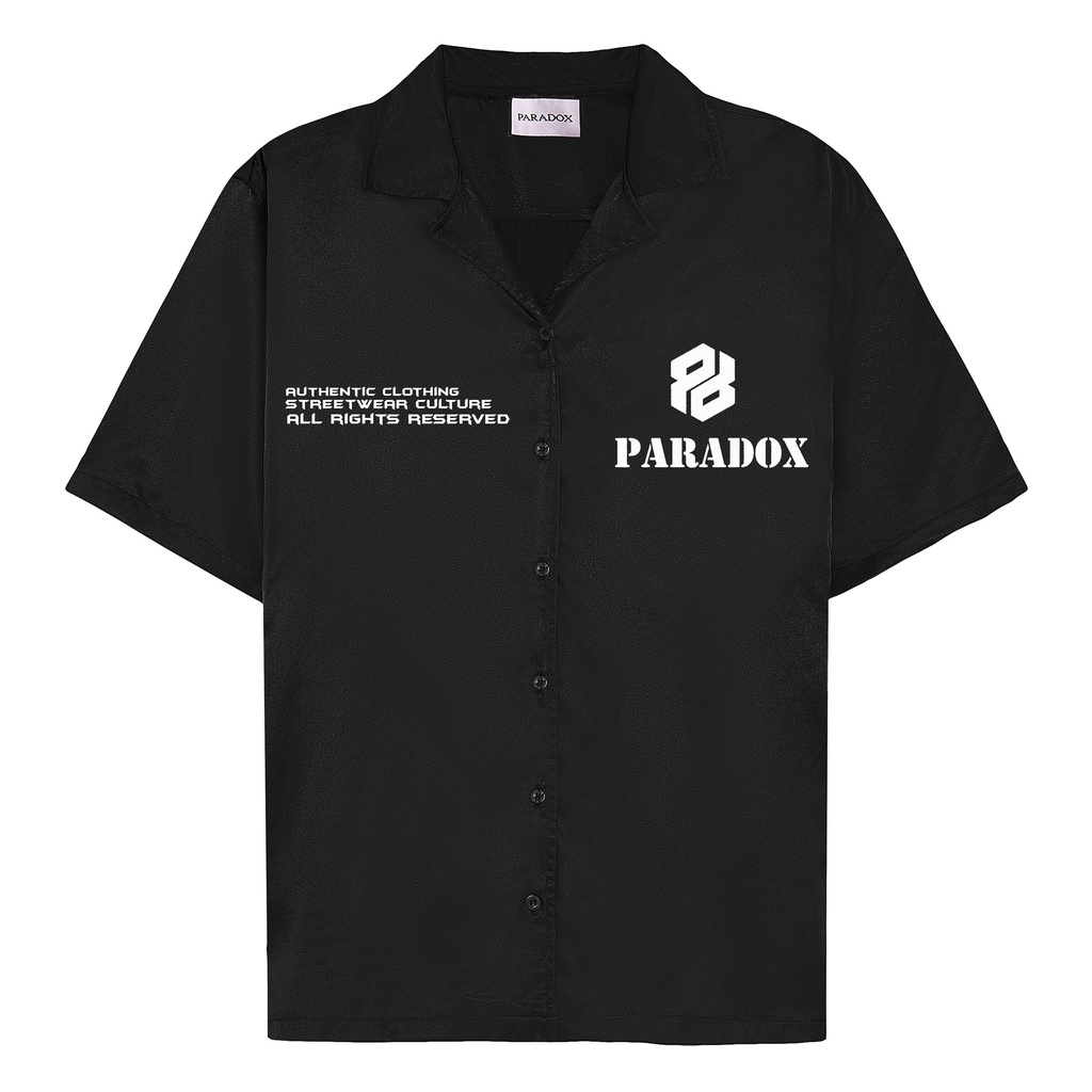 [Mã MABRS946 giảm 10% đơn 99k] Áo sơ mi Paradox Guilloche Logo Shirt