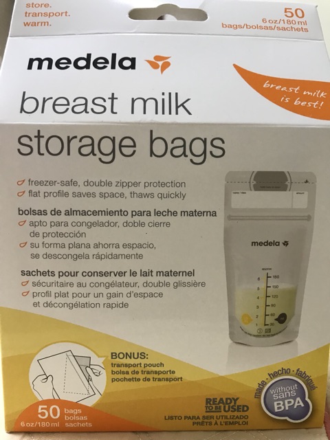 Túi trữ sữa medela