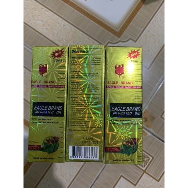 Dầu lăn vàng 10ml thơm nóng dạng lăn