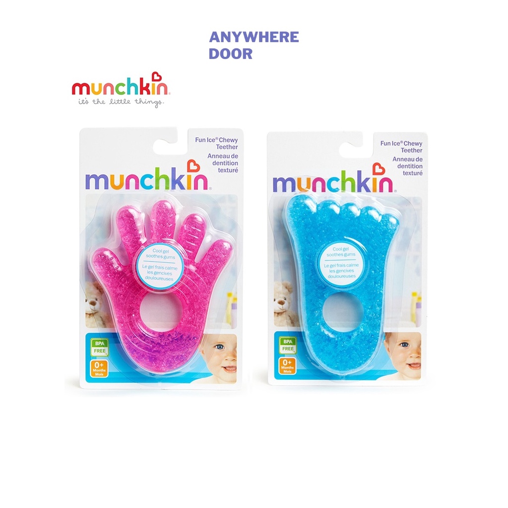 Gặm nướu gel Munchkin hình bàn chân/bàn tay