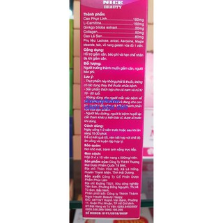 viên giảm cân EVA NICE (hộp 30v)