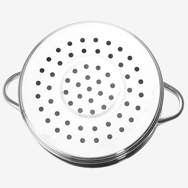 Xửng Hấp INOX 2 quai Size 16 dùng để Hấp Đồ Ăn, Hấp Xôi