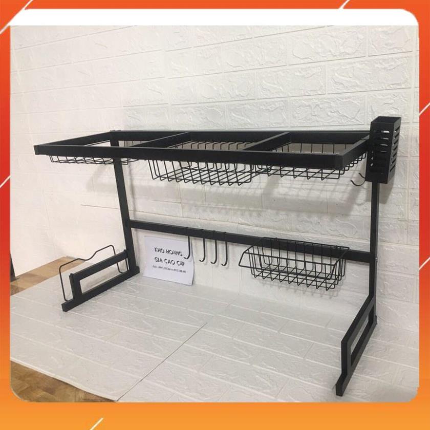 Kệ úp chén bát, Kệ Để bát trên chậu rửa Đa Năng Tiện Lợi Cao cấp, Chất liệu inox chống han gỉ