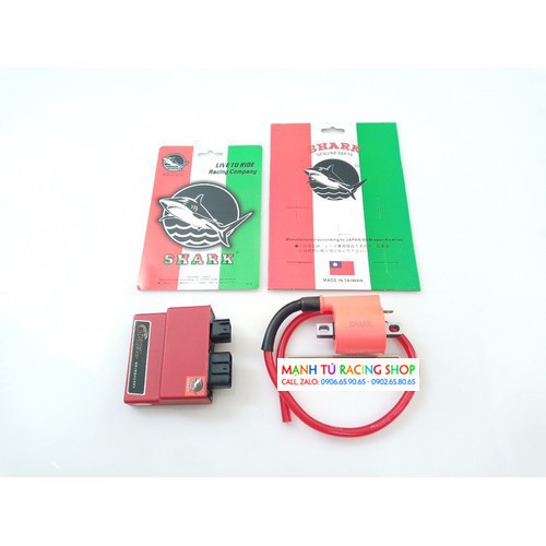 iC exciter 135 mobin sườn SHARK 2 món ic độ không chỉnh - KC2233