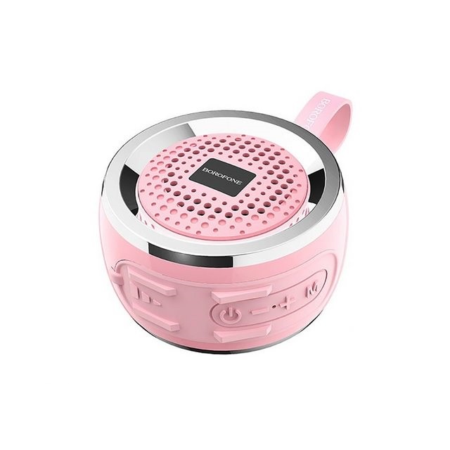 Loa không dây Bluetooth Borofone BR2 V5.0 âm thanh hay pin sử dụng lâu hỗ trợ thẻ nhớ và USB và radio - Hàng chính hãng