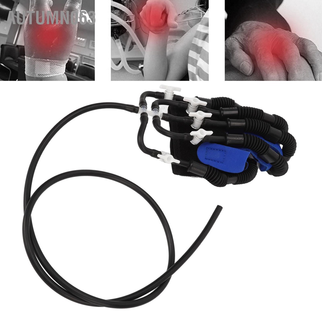 Autumn063 Trẻ em Ngón tay phục hồi chức năng Robot thay thế Găng nhựa sợi khí Van ngón Người huấn luyện cho trẻ XS 28cm * 15cm * 5cm