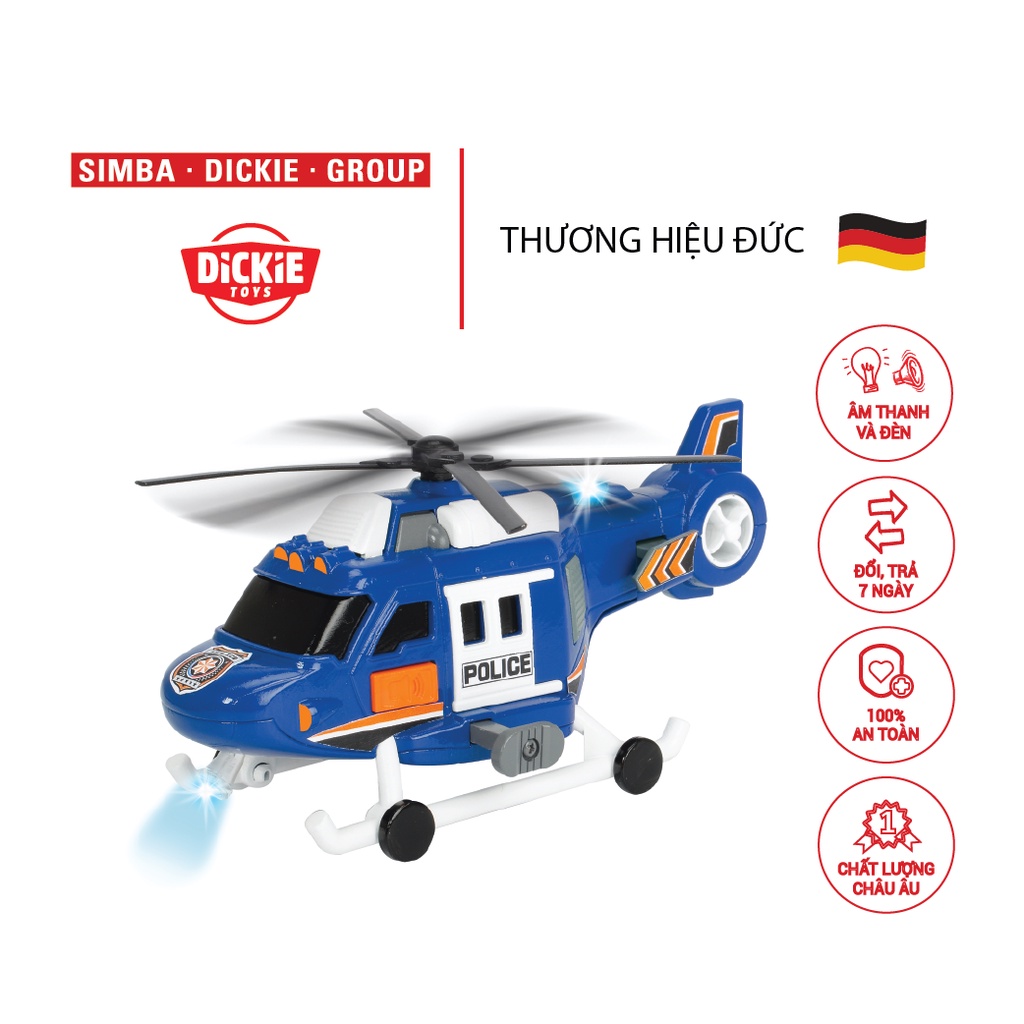 Đồ Chơi Máy Bay Trực Thăng DICKIE TOYS Helicopter 203302016 - Simba Toys Vietnam