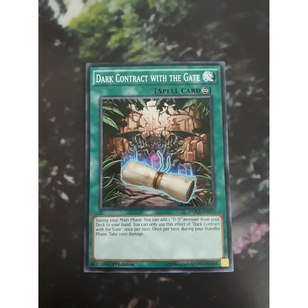 Thẻ bài Yugioh - Dark contract with the gate