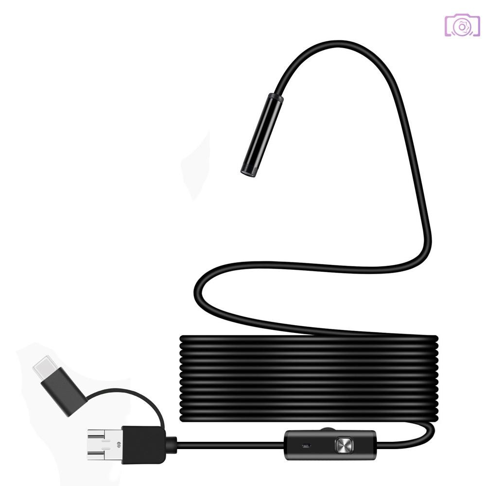 Camera Mini Không Dây Chống Nước 3 Trong 1 Cổng Usb 7mm