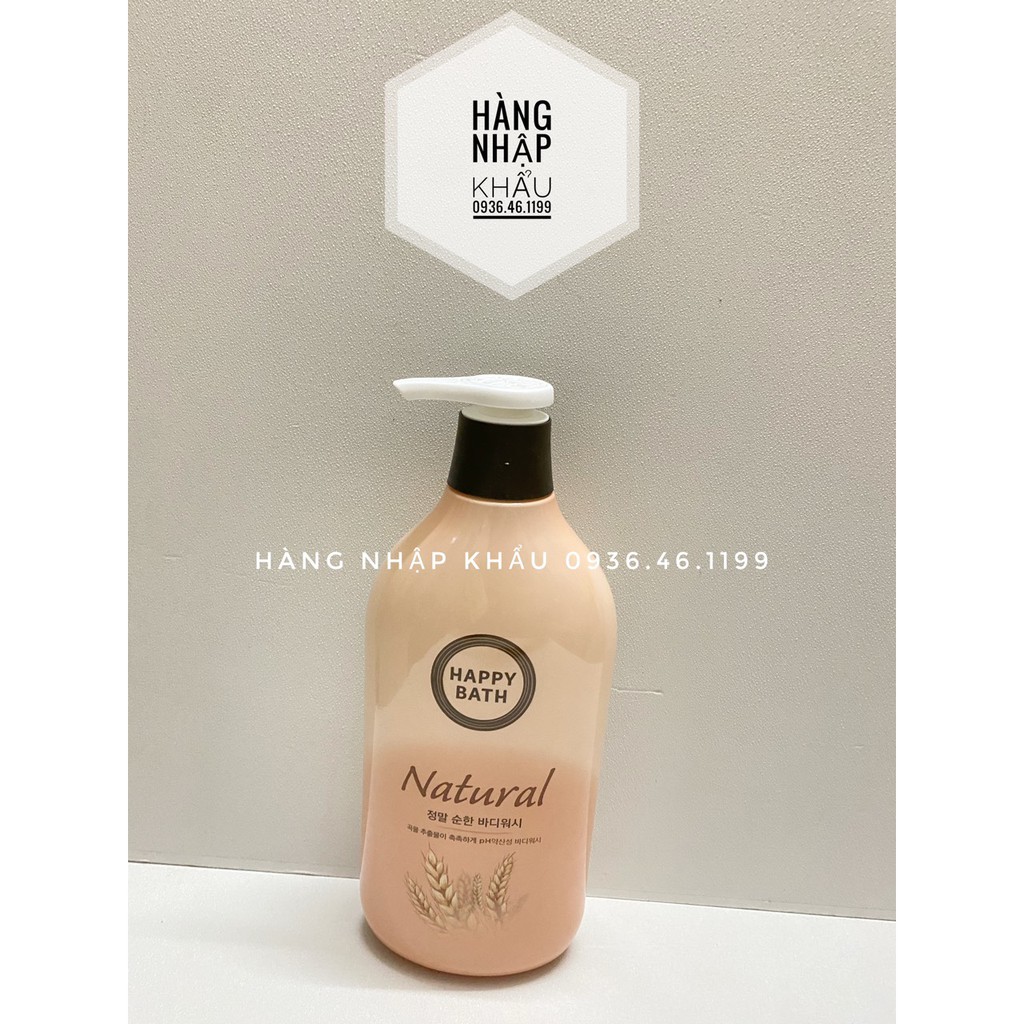 Sữa tắm Dưỡng da body Happy Bath cao cấp Hàn Quốc 900ml