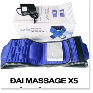 ✔️✔️ Đai massage X5 xài pin không cần dây phiên bản dùng pin sạc tiện lợi