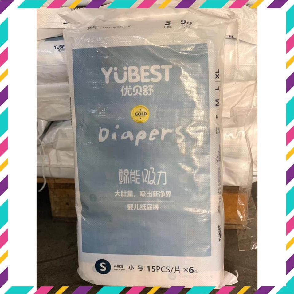 Tã Bỉm YUBEST GOLD NIGHT ANGEL nội địa Trung Quốc quần dán S90, M84, L78, XL72, XXL66, XXXL66