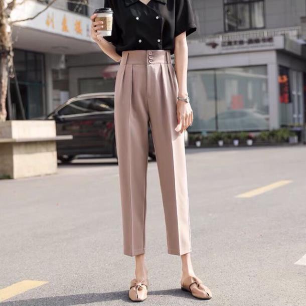 QUẦN BAGGY cạp bản to 3 khuy siêu sang hàng mới xưởngmaykimniên-420
