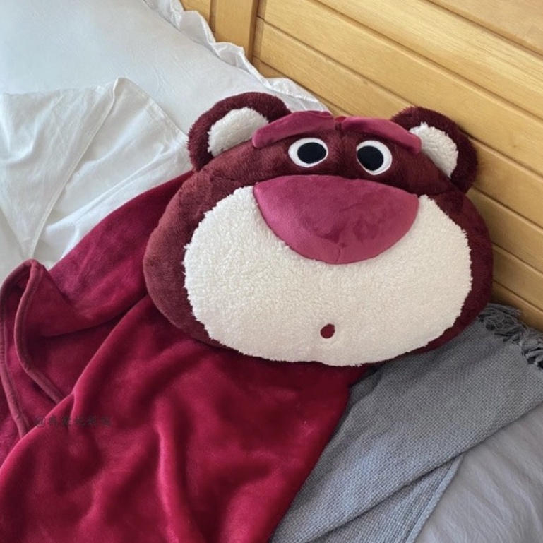 ĐẦU GẤU DÂU KÈM MỀN - LOẠI 1