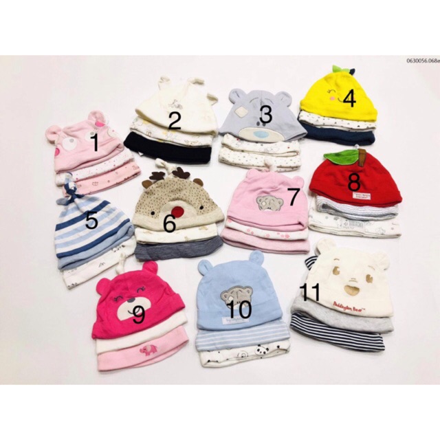 Mũ cho bé hàng xuất Anh