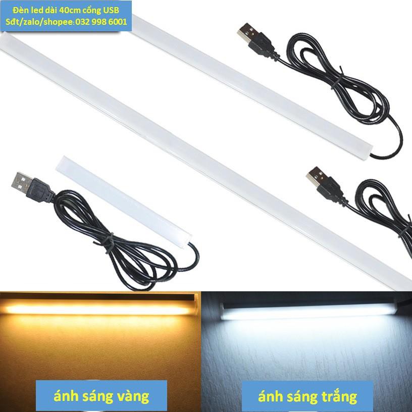 Đèn USB 36Led dài 40cm tản nhiệt nhôm có công tắc