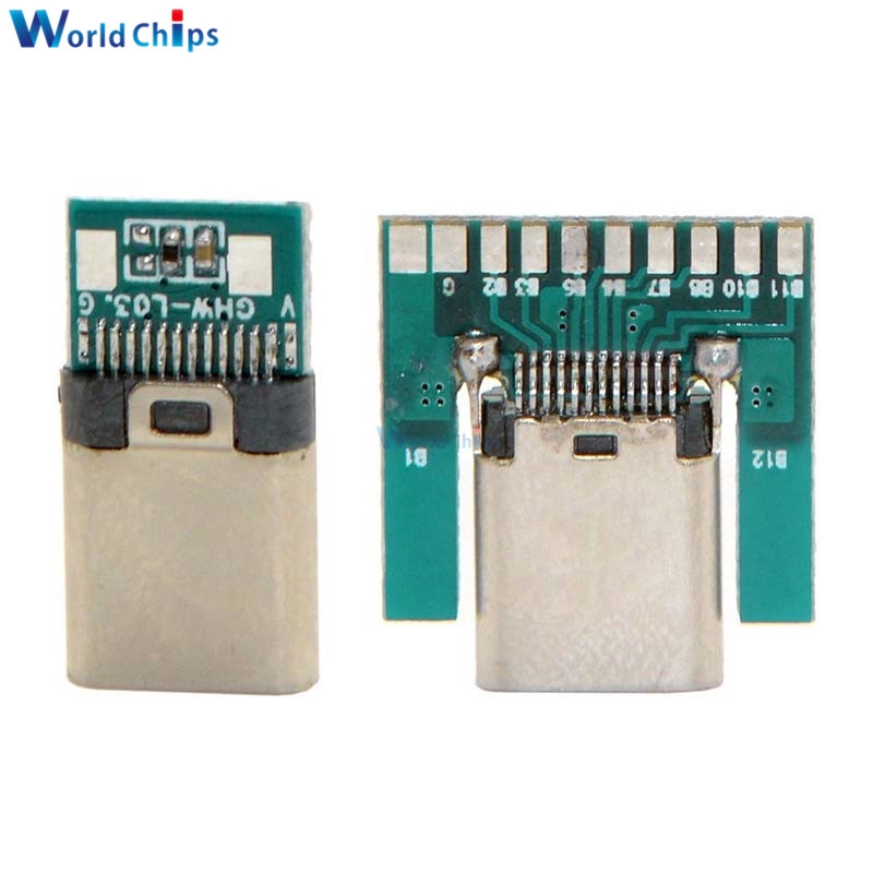 Bản Mạch Kết Nối USB-C Type C USB 3.1 24 Pin Ổ Cắm Type-C