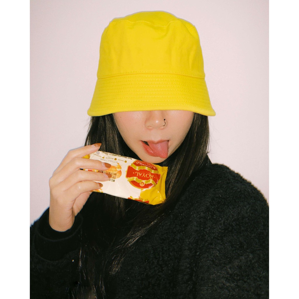 Mũ bucket màu