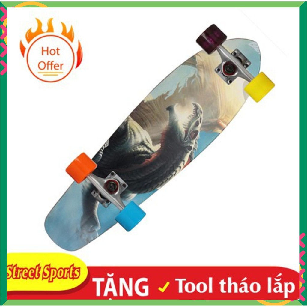 test Ván trượt Penny cool 32 .tặng kèm tool