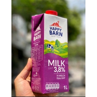 Sữa tươi nguyên kem không đường Happy Barn Ba Lan 3.8 % béo (thùng 12lit)