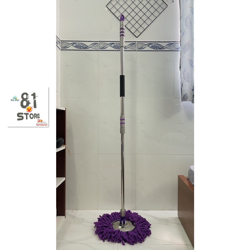 Cây lau nhà GOODLUCKY Thái Lan inox đặc cao cấp TL-999 Gia Phú