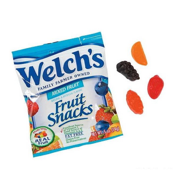 Kẹo dẻo trái cây Welchs 22.7g - Mỹ